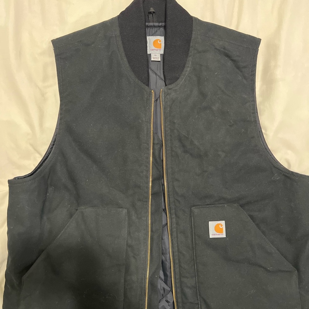 Carhartt Men's Black Vest
